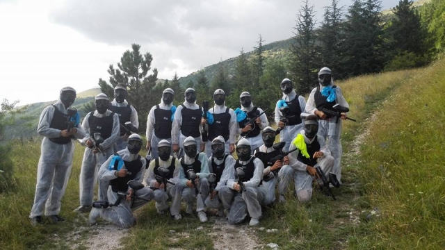 Alquiler campo de paintball Bolognola
