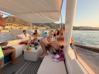 Sunset boat trip to the Rocca di Cefalú 2h30m