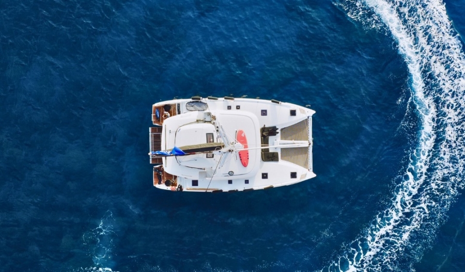  Nosso barco visto de cima