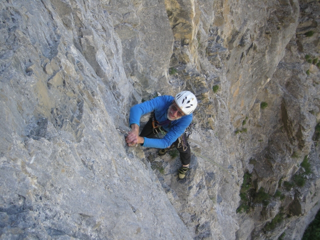 Un guide d'escalade alpine 