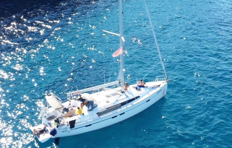 舰队中的一艘船