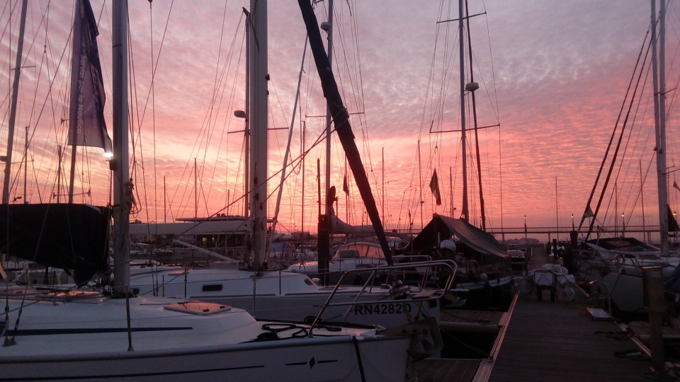  Der Dock, von dem unsere Boote abfahren