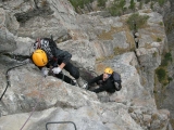 Via ferrata del Rouas a Bardonecchia