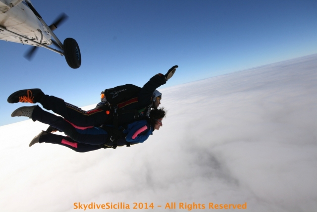 volando sobre las nubes 