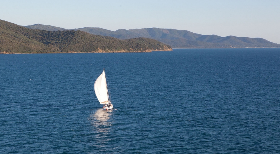 Vacanza in mezzo al mare