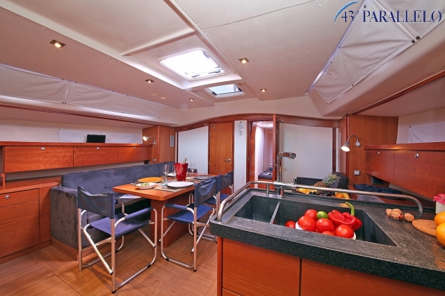  Hanse 540e - 内部