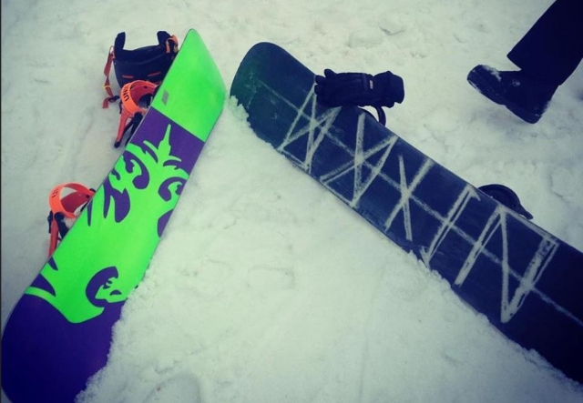  Two boards, one passion 