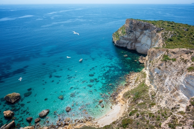 Cala grande, Sella del diavolo