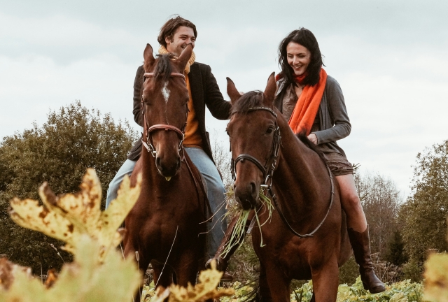 Reiten mit Picknick in der Toskana