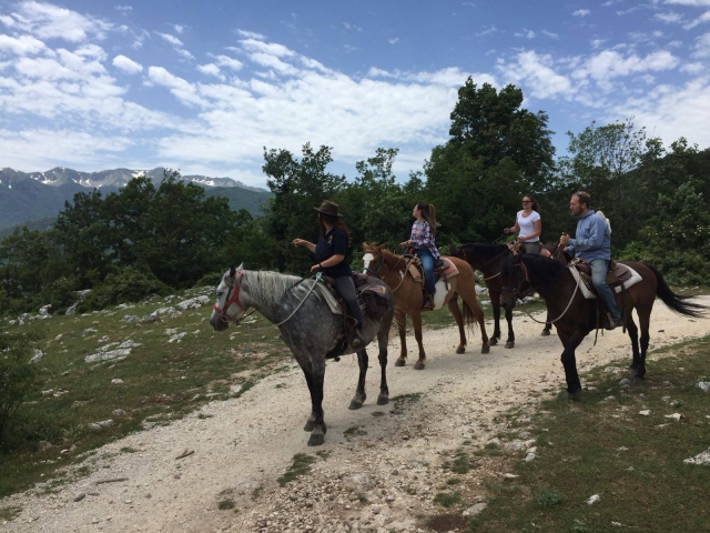  A caballo en la provincia de Isernia 