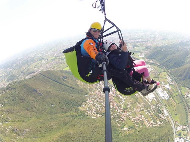  Vuelo en parapente biplaza