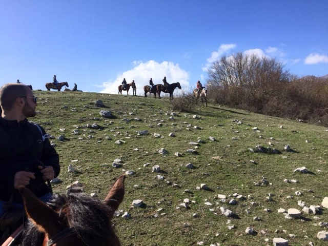  A caballo en la provincia de Isernia 