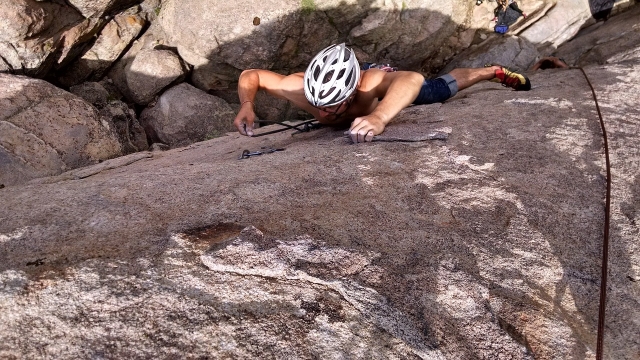 Arrampicata su roccia