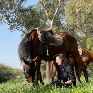 Horse Tour Nature Reserve + Tasting 2:30H