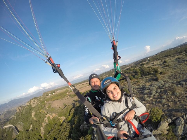 Un selfie en vuelo
