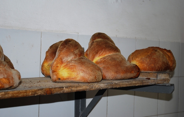 Pane pronto ad essere gustato