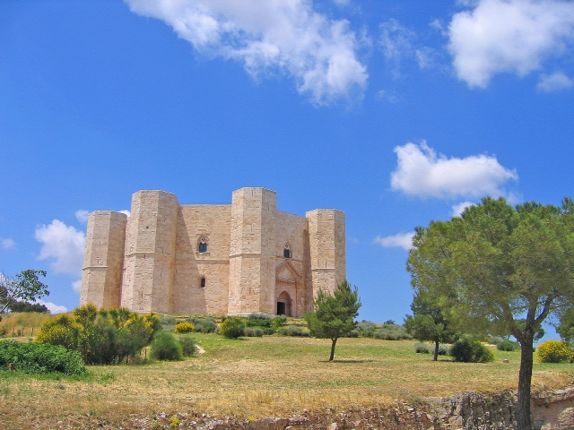 Il castello in una splendida giornata