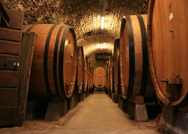  Wine barrels 