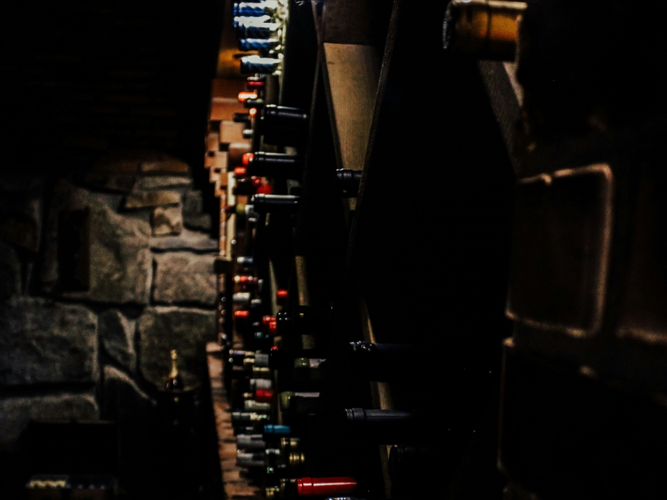 En las pequeñas bodegas toscanas 