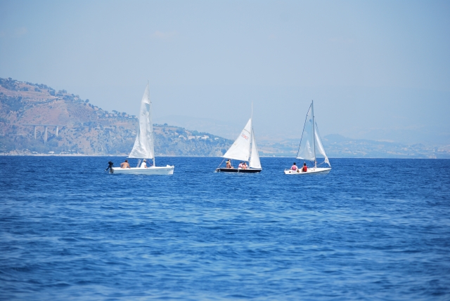 Navega en el mar 