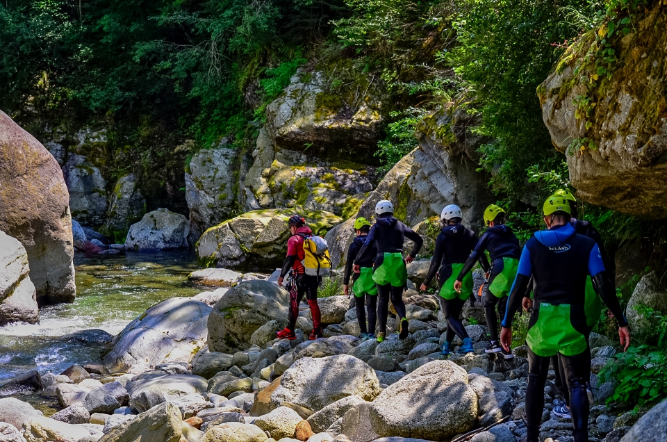  Caminata entre los arroyos