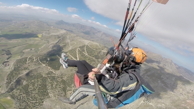 parapendio in sicilia