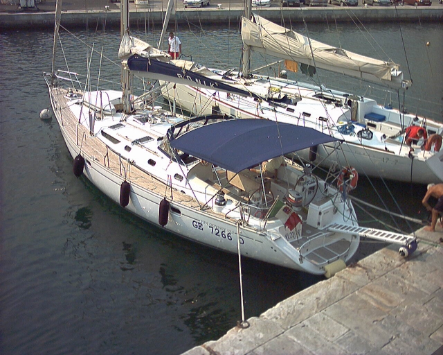 Anlegen im Hafen 