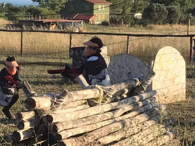  les décors du paintball