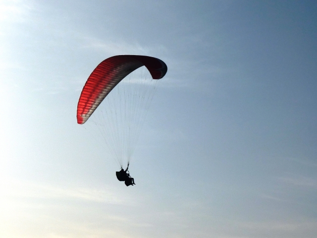 Giro in parapendio