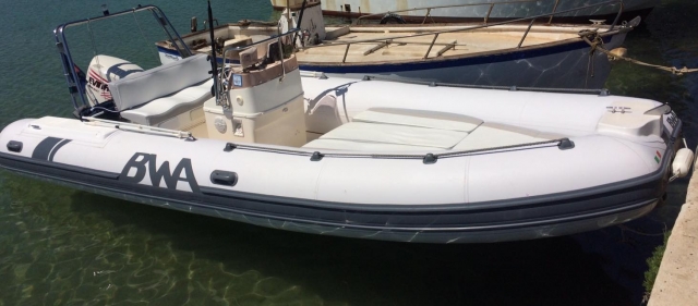  Eines der wunderschönen Schlauchboote