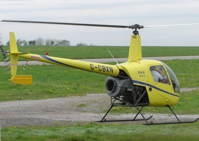 elicottero in terra