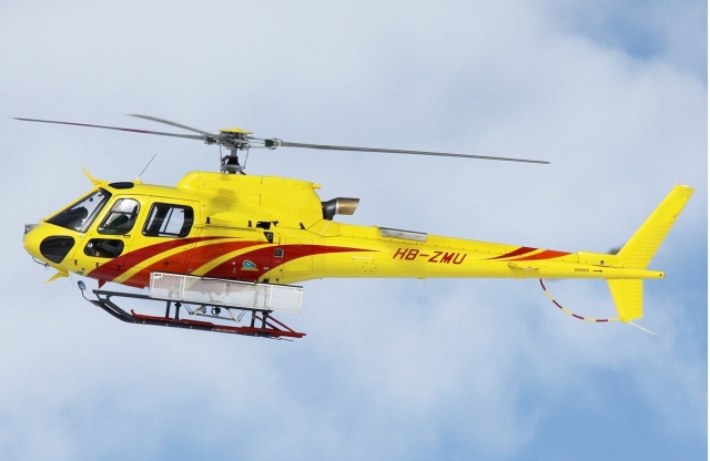 Il modello di AS350-b3