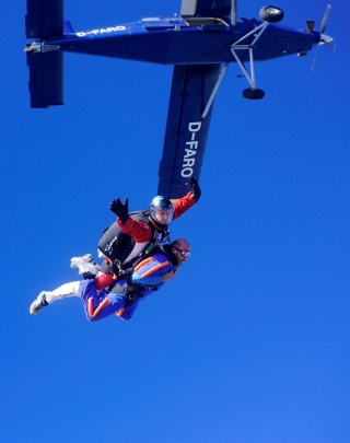 1 heure de parachutisme dans les montagnes Iblei