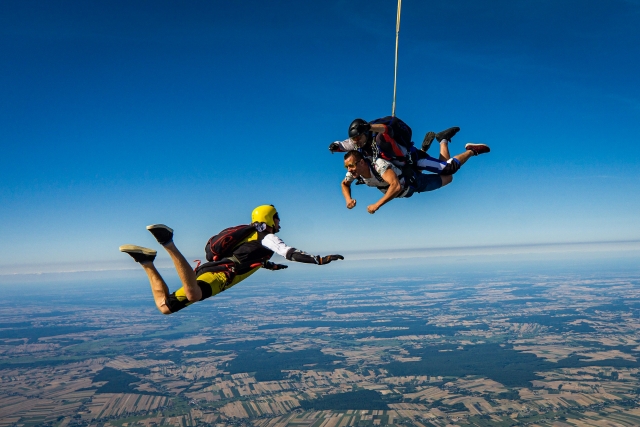 Volando sobre la tierra 