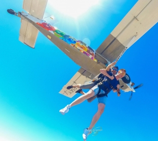 Vol en parachute à l'aérodrome de Calatabiano 4000m