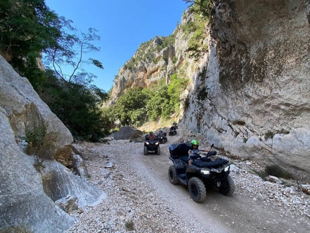 Escursione in quad in provincia di Nuoro