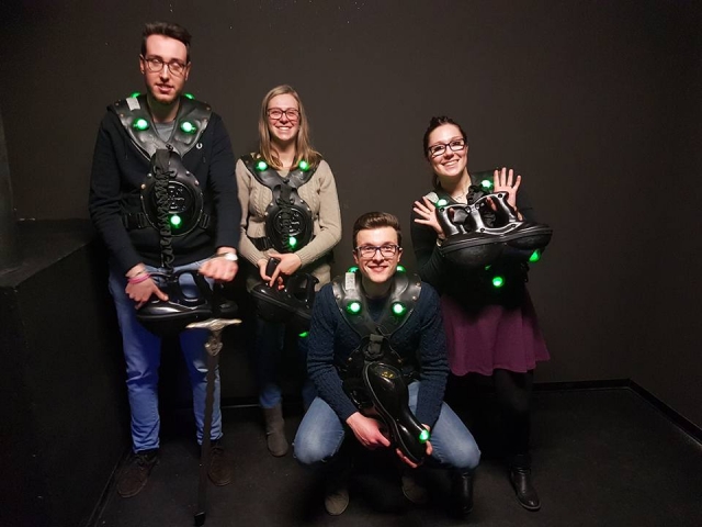  Grünes Team bereit! 