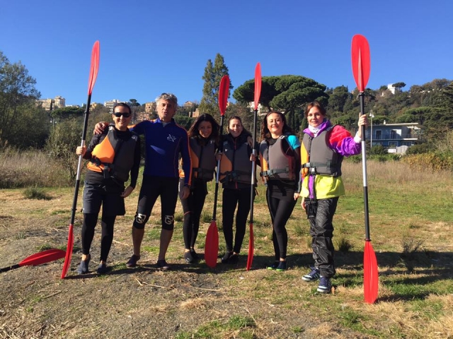 Un gruppo prima dell'escursione