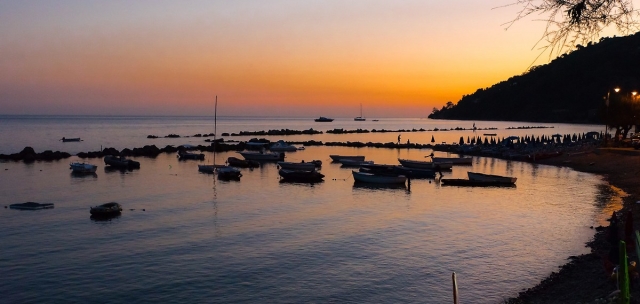  Esplêndidos pôr do sol na baía 