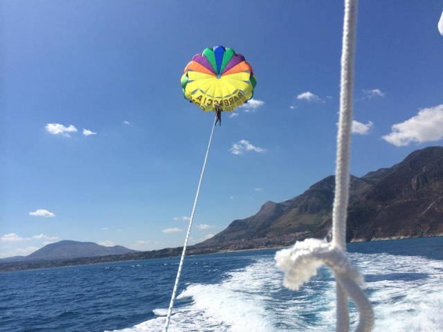 Parafly in volo