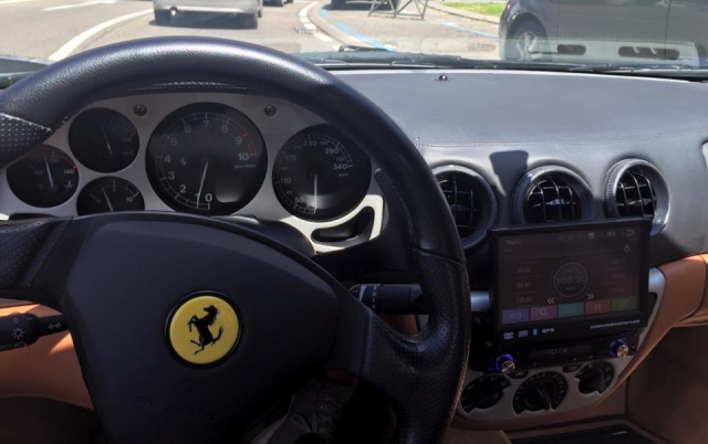  Sur la Ferrari 