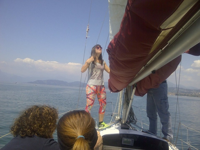 Alle prese con le vele