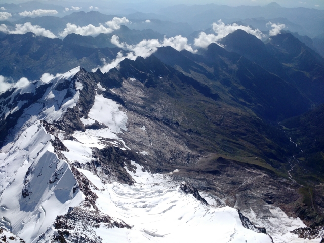  Monte Rosa from above 