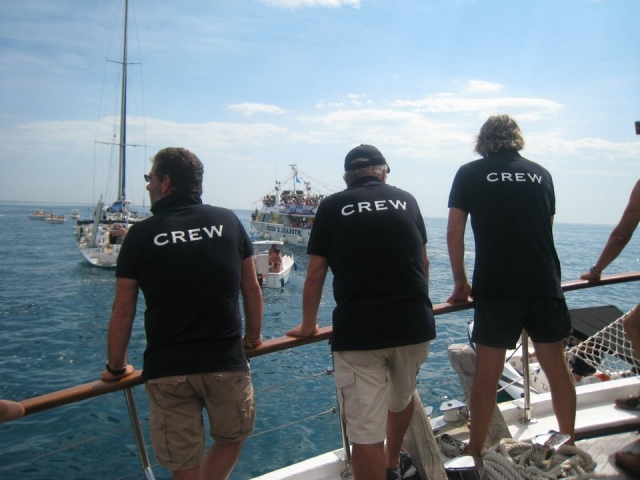  Our team on board 