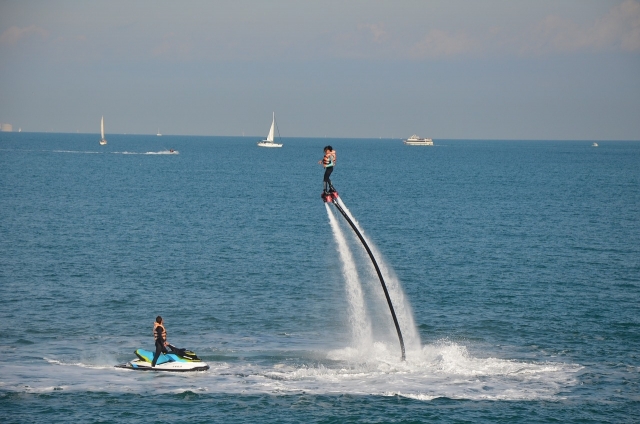  Voler avec le flyboard