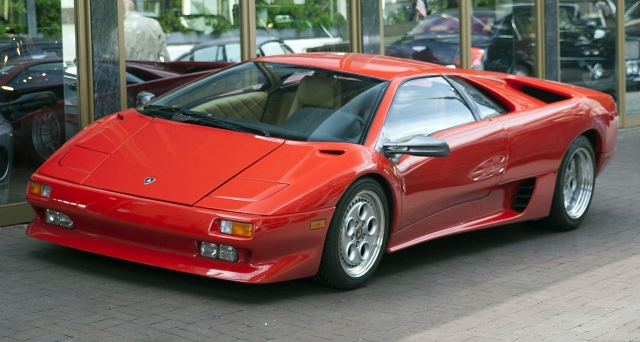 Lamborghini rosso fiammante