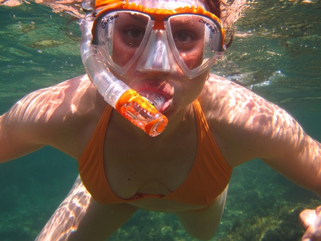  Snorkel en el mar de Tropea