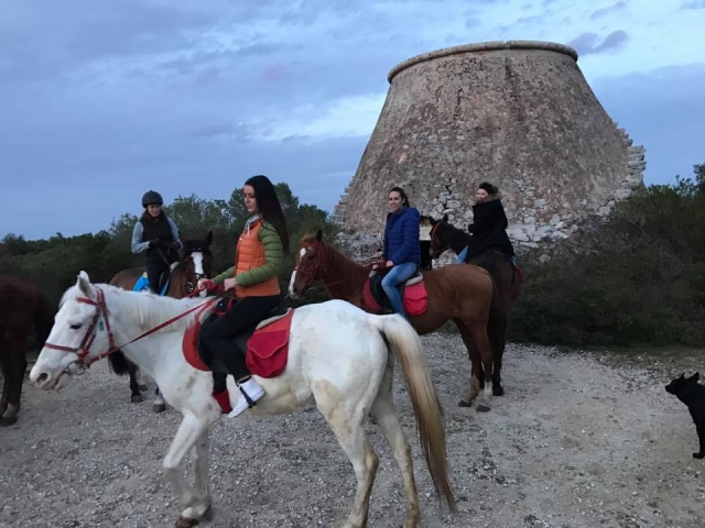 Reiten in Torre Veneri 