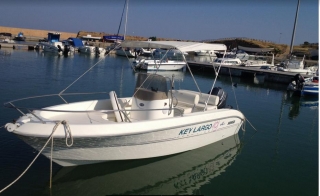 Aluguel de barco de 40 HP (8h), Le Castella