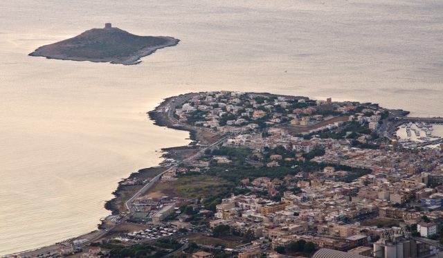  Isola delle Femmine vu d'en haut